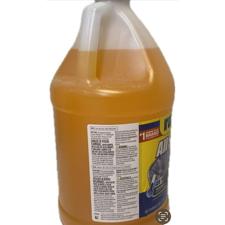 2PK-Gallon Rain-X Winter Windshield Washer Fluid - Walmart.com