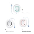 thumbnail image 2 of Naiovety Bidet plegable Bañeras profesionales Masaje Sit Bath Baño portátil Inodoro medicado Bañera de descarga para ancianos embarazadas Juegos de accesorios de baño Blanco Gris, 2 of 6