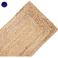 thumbnail image 3 of MDS Hand Woven Rectangle Jute Braided Table Runner 13*36 Inch - Natural Burlap Reversible Rustic Vintage Dining Table Runner for Home Décor, Kitchen, Indoor & Covered Door Entrances Jute Table Runner, 3 of 6