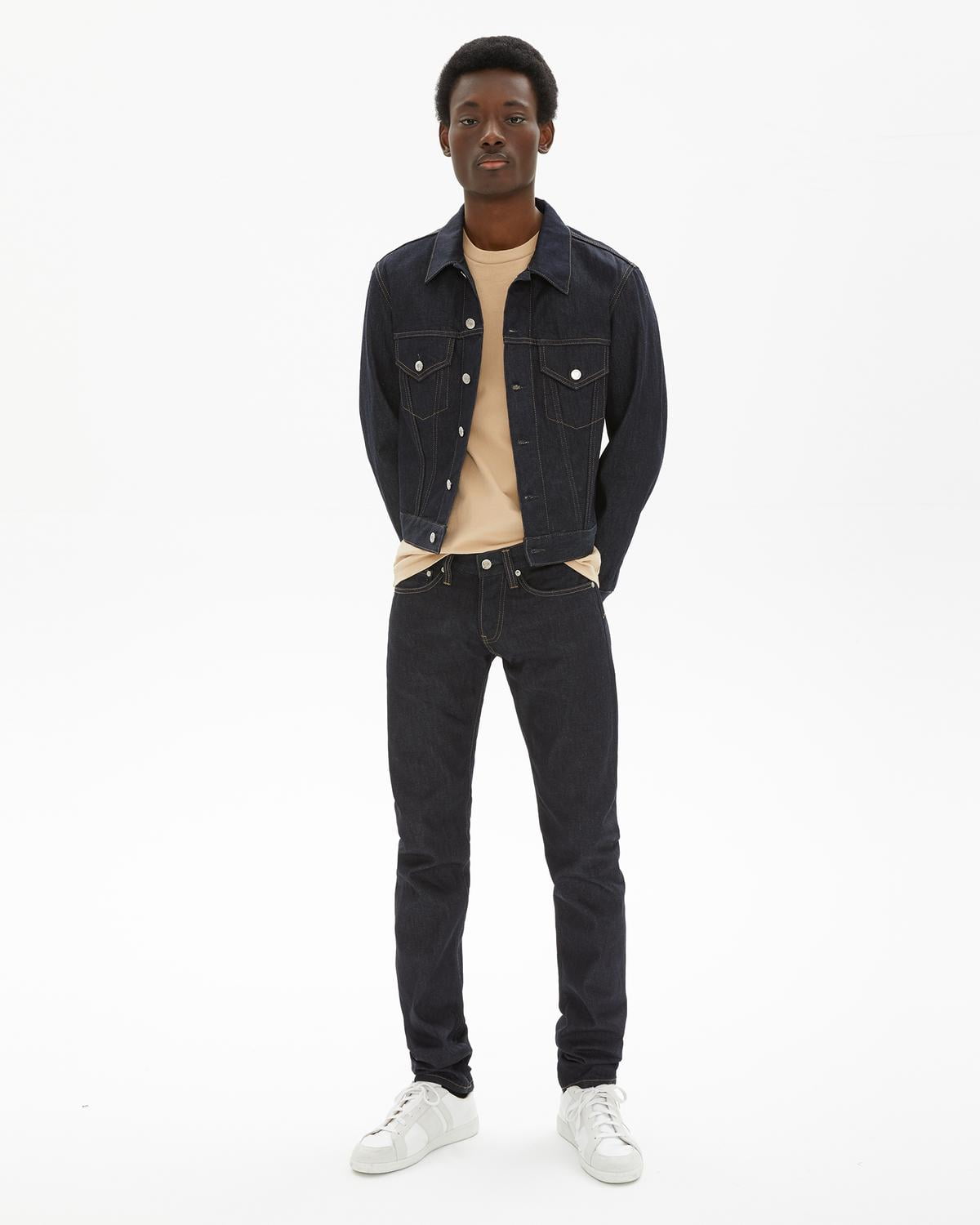 Helmut Lang INDIGO Denim Trucker Jacket 