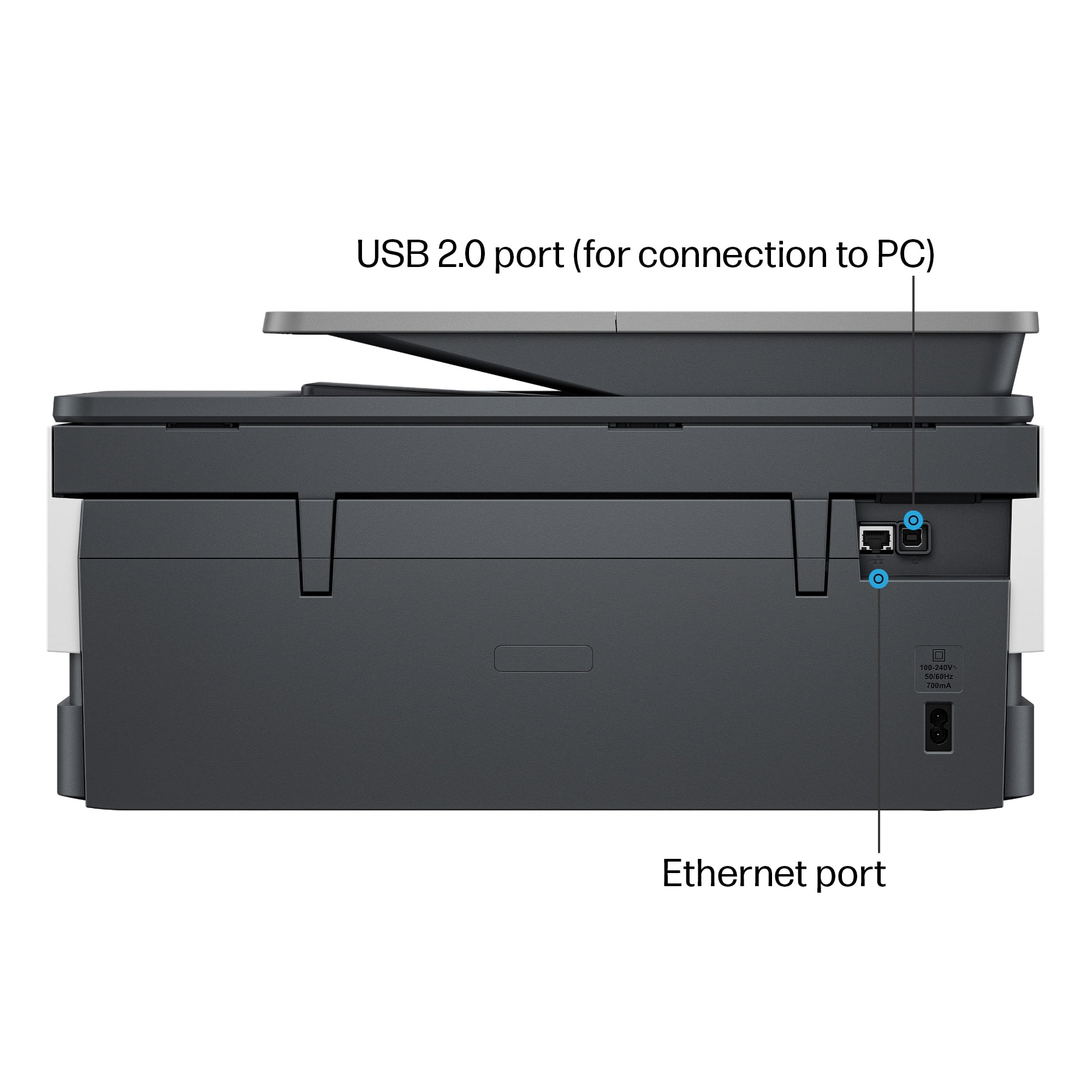 HP OfficeJet 8122e Wireless All-in-One Color Inkjet Printer, Scanner, Copier, ADF, 3 months Instant Ink