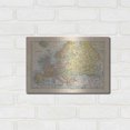thumbnail image 3 of Luxe Metal Art 'Map of Europe' by Wild Apple Portfolio, Metal Wall Art, 16"x12", 3 of 9