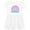 White with Speckles, variant on Inktastic Its My First Day of Preschool Girls Toddler Dress