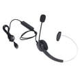 thumbnail image 3 of Business Headset, ABS Wired Plug And Play Ergonomic Noise Reduction Call Center Headset  For Call Center For Home, 3 of 8