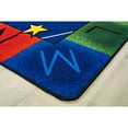 thumbnail image 2 of Carpets for Kids® Premium Collection Milk Play Literacy Classroom Rug, 8'4" x 11'8", Blue, 2 of 5