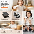 thumbnail image 5 of AI Translator Language Translation Device, Smart Wearable Real-Time Voice Translator with Multiple Languages Practice Companion for Travel and Business, 5 of 6