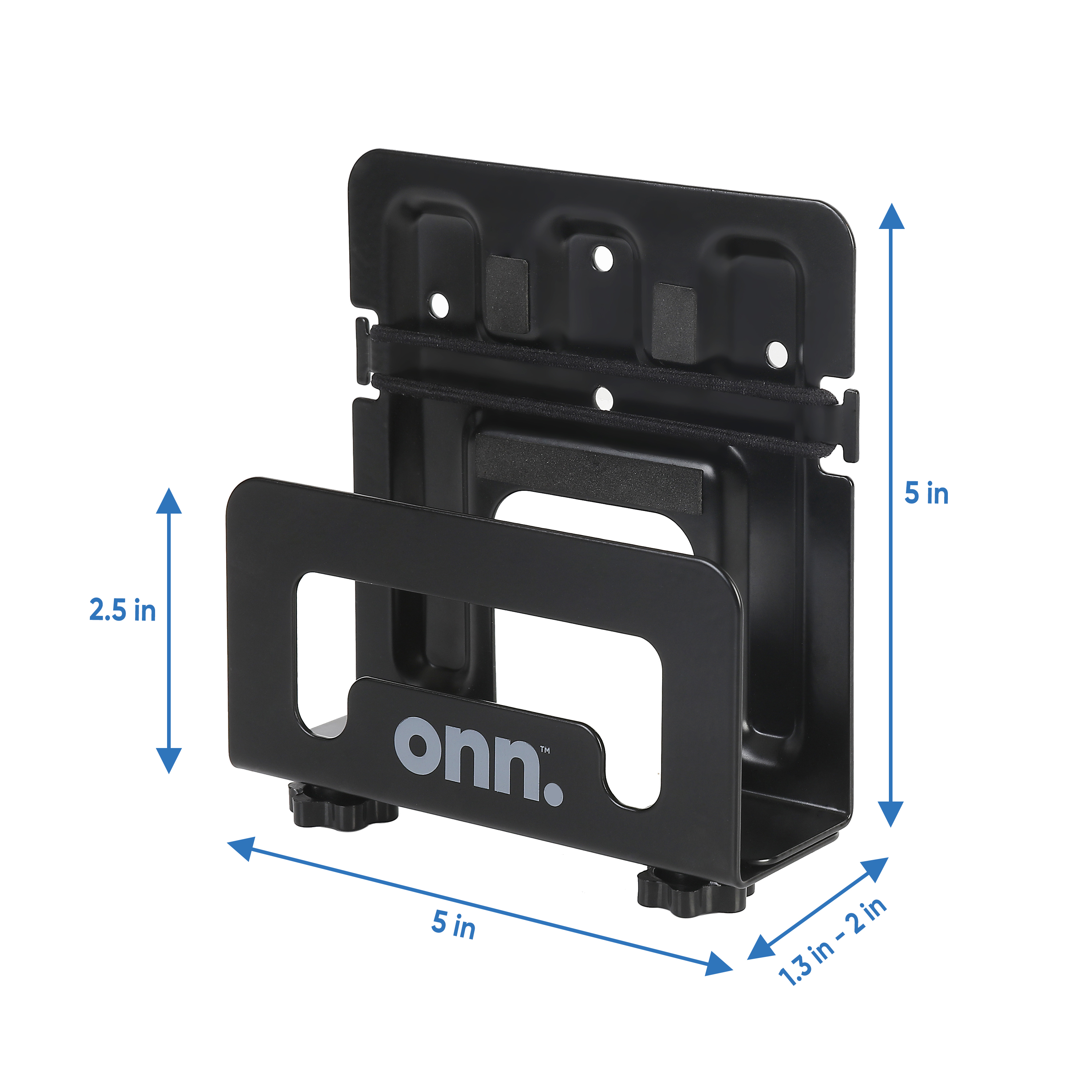 onn Soporte de Pared Ajustable para la mayoría de Dispositivos de Streaming, Negro 2