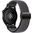 thumbnail image 2 of REQO 20mm Magnetic Band Compatible With Samsung Galaxy Watch 4 5 6 7 40mm 44mm/Watch 4 6 Classic 42mm 46mm 43mm 47mm/Watch 5 Pro 45mm/Watch 3 41mm/Active 2 Stretchy Braided Strap for Women Men, 2 of 7