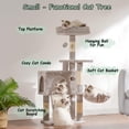thumbnail image 3 of Árbol para Gatos Gitelsnour GCT005SW 41.3" para Gatitos de Interior, 3 of 9