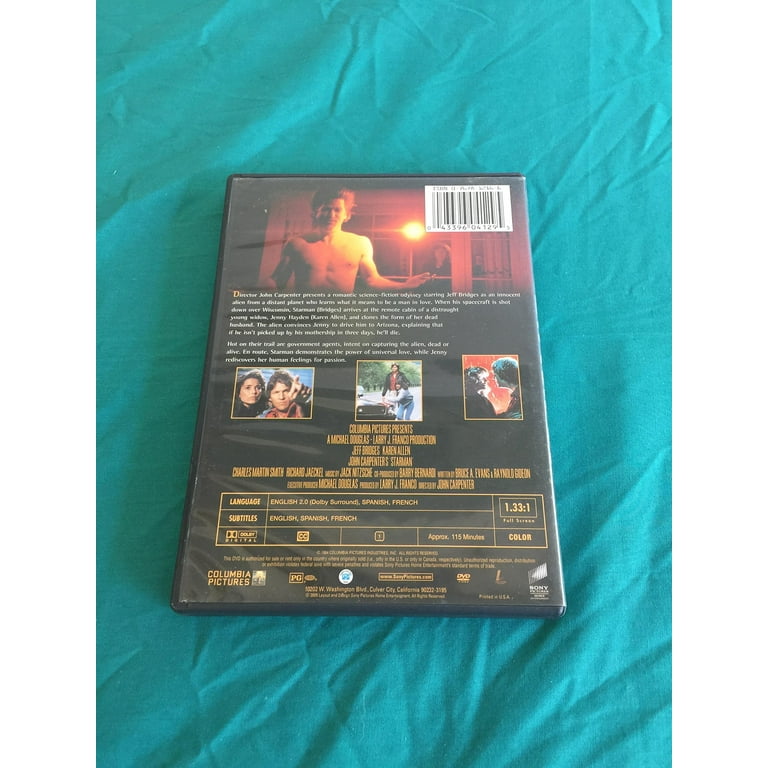 Starman (DVD) - Romantic Sci-Fi Odyssey Directed by John