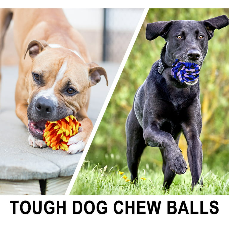 Indestructible Dog Balls Treat Dispensing Dog Toys for Aggressive