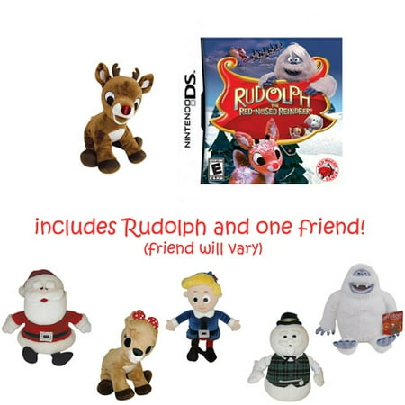 Rudolph the Red-Nosed Reindeer Plush Bundle - Nintendo DS