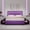 Purple, variant on 4 Ever Winner Full Size Pink LED Bed Frame with 4 Storage Drawers, Diamond Tufted Upholstered Headboard