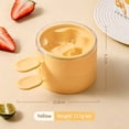 thumbnail image 4 of Double Layer Silicone Ice Cream Mold, Homemade Popsicle Maker, Reusable Dessert Tray, 1-Pack, 4 of 6