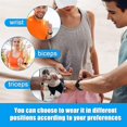 thumbnail image 5 of 4 Pcs Replacement Heart Rate Monitor Armband Strap Adjustable Replacement Armband Strap 11.8 Inch, 5 of 5