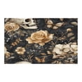 thumbnail image 1 of Washable Floral Area Rug Non Soft Short Pile Carpet for Living Room Bedroom Kitchen Kids, 1 of 6