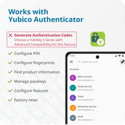 Yubico - YubiKey Bio C (FIDO Edition) - Basic compatibility - Multi-factor authentication (MFA) security key and passkey, connect via USB-C, Biometric, FIDO Certified - Protect Your Online Accounts