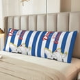 thumbnail image 4 of KLL Ultra Soft Microfiber Body Pillow Cover/Pillowcases 20"x54" with Hidden Zipper Closure-Bulldog Friend, 4 of 5