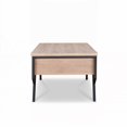 thumbnail image 4 of ACME Table Basse Carrée Kalina en Naturel et Noir, 4 of 7