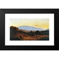 thumbnail image 2 of Sanford Robinson Gifford 14x10 Black Modern Framed Museum Art Print Titled - Hunter Mountain, Twilight (1866), 2 of 5