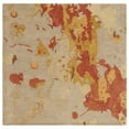 thumbnail image 6 of SAFAVIEH Soho Cyprus Abstract Wool Area Rug, Beige/Multi, 6' x 6' Round, 6 of 10