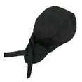 thumbnail image 1 of Gorro de camarero de restaurante Gorro de cocinero de cocina Gorro de trabajo creativo Gorro de cocina cómodo (negro), 1 of 5