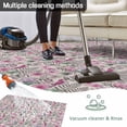 thumbnail image 5 of Vintage Pink Flower Outdoor Rug for Patio/Deck/Porch, Non-Slip Large Area Rug 5 x 7 Ft, Spring Floral Leaves Pastoral Birds Plants Indoor Outdoor Rugs Washable Area Rugs, Camping Rug Carpet Runner, 5 of 8