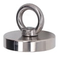 thumbnail image 2 of Fishing Magnet, Silver Fishing Magnet Kit  For Grasping For Treasure, 2 of 8