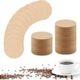 thumbnail image 1 of EcoNesxp 1/4 inch unbleached natural round coffee filter coffee accessories suitable for each box of replacement coffee filter paper Aeropress coffee machine, 1 of 5