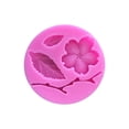 thumbnail image 1 of Naiovety Flor de melocotón forma molde flor caramelo pastelería pastel Chocolate hornear Type1 NO1, 1 of 6