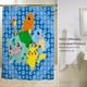 thumbnail image 4 of Juego de cortinas de baño Franco Pokemon Anime, 13 piezas, oficial, 4 of 5