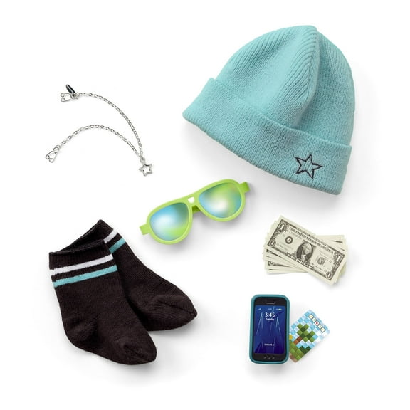 American Girl Truly Me Chic and Stylish Accessories for 18" Dolls (Doll Not Included)