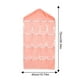 thumbnail image 3 of Organizador de calcetines colgantes 16 bolsillos para armario Ropa interior Bolsa de almacenamiento Rosa, 3 of 3
