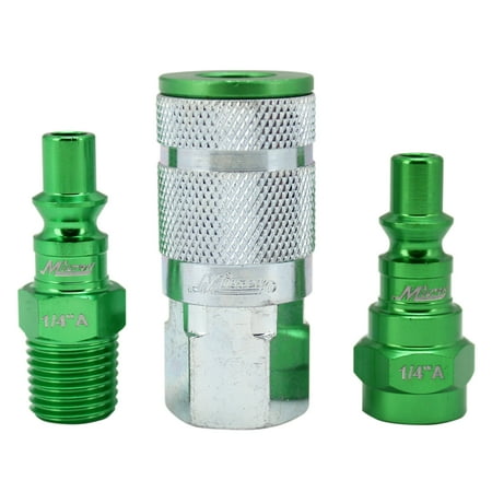 ColorFit Coupler & Plug Kit (3 Piece), A-Style 1/4