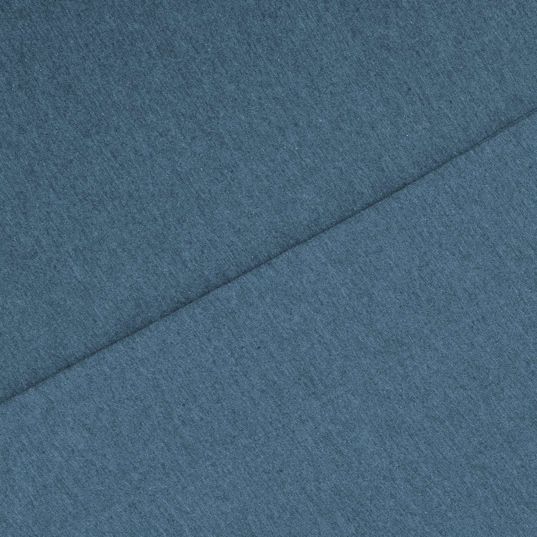 Parure de lit en jersey extra doux pour adulte Mainstays, double queen, bleu foncé, 4 pièces Ensemble de draps en jersey Coton et Polyester