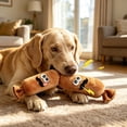 thumbnail image 2 of Squeaky Dog Toys | Dog Chew Toys for Small & Medium Dogs | Soft Furry Toys for Puppy Teething & Dental Care | Interactive Play & Pet Anxiety Relief, 2 of 8