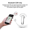 thumbnail image 5 of Auricular Bluetooth V4.1 manos libres inalámbrico, duración de la batería 24 horas, tiempo de espera de 30 días, micrófono con cancelación de ruido, estuche compatible con I, 5 of 5
