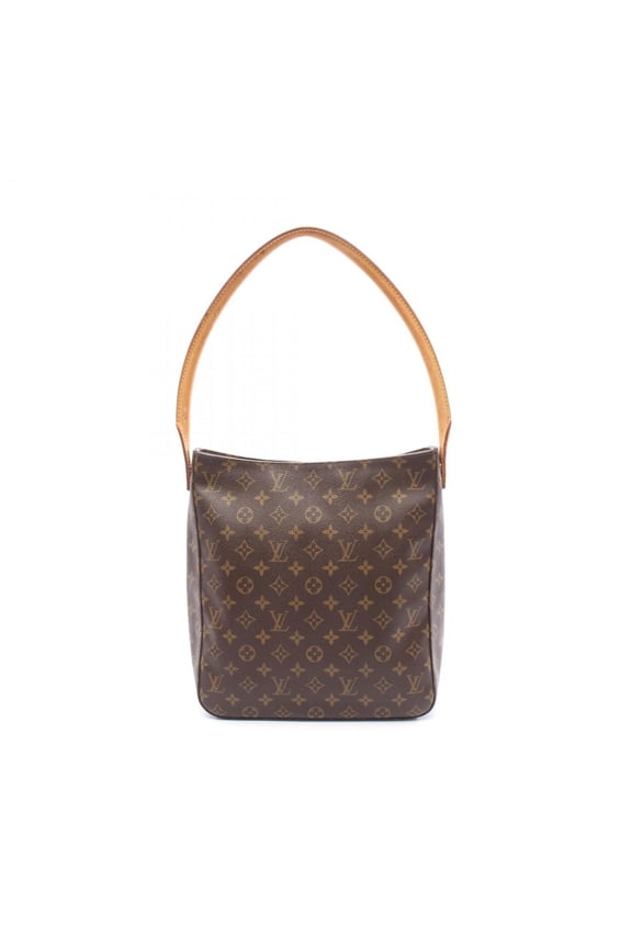 Pre-Owned Louis Vuitton LOUIS VUITTON Looping GM Shoulder Bag Coated Canvas Leather... (Fair)