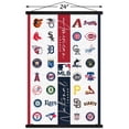 thumbnail image 3 of MLB League - Logos 22 Wall Poster with Magnetic Frame, 22.375" x 34", 3 of 5