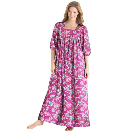 

Only Necessities Women s Plus Size Print Dress or Nightgown Dress Or Nightgown