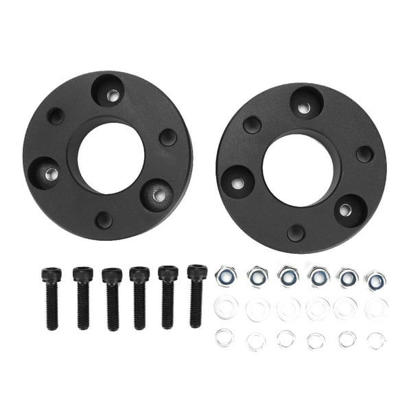 Kit De Coche, 2 Uds. Kit De Elevación De Nivelación Delantera De Coche De 2 Pulgadas Espaciadores De Puntal Delantero De Aluminio, Espaciador De Nivelación Para Auto Dodge Ram ANGGREK Front Leveling Lift Kit