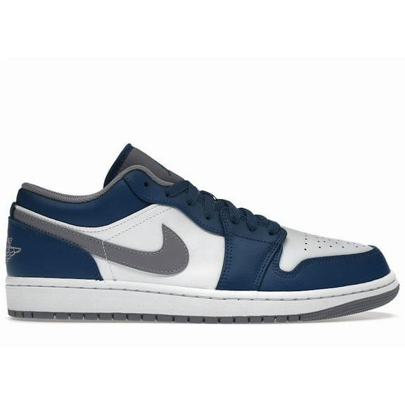 Jordan Men's 1 Low True Blue Basketball Shoes, from StockX