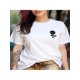 thumbnail image 1 of Vintage-Inspired Geometric Print T-Shirt for Women - Soft Polyester, Crew Neck, Machine Washable - Perfect for Summer, Casual, Round Neck, 1 of 6