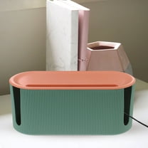 LULULION 1Pack Desk Cable Organizer Charging Line Box ABS for Home Use