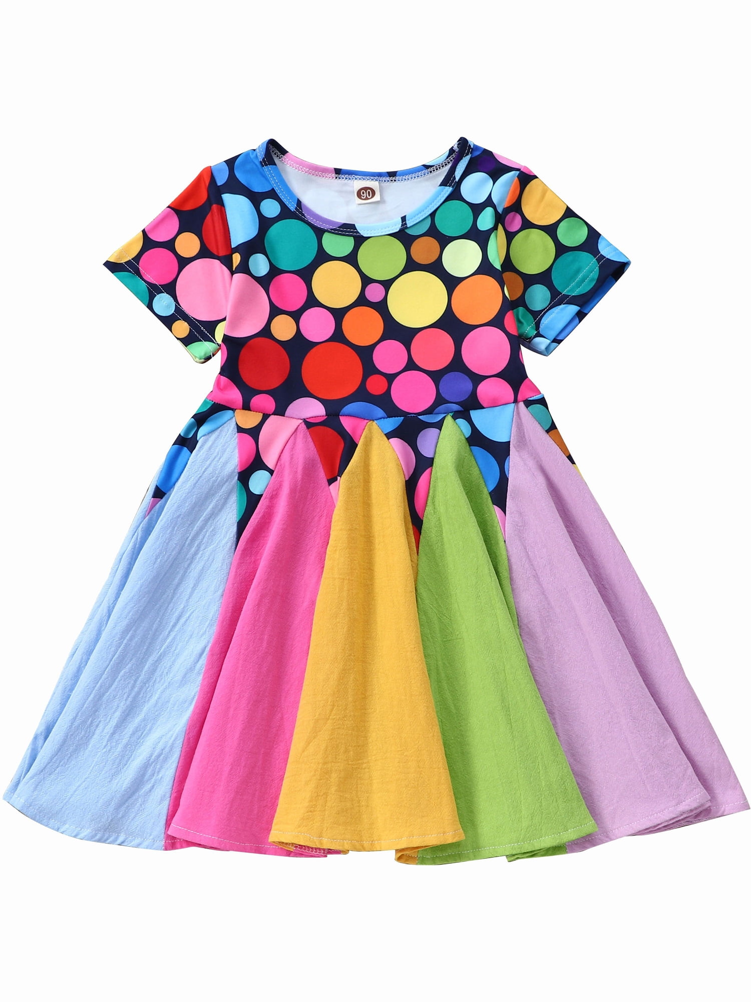 walmart rainbow dress