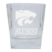 R & R Imports GLTB-C-KSU20 ALUM Kansas State Wildcats 8 oz Etched Alumni Glass Tumbler