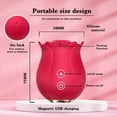 thumbnail image 4 of 10 Mode Quiet Powerful Handheld Massager for Women Pocket Sized for Travel Full Body Relaxation Holiday GiftH134, 4 of 8
