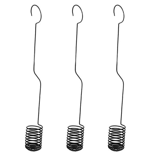 3 colgadores para plantas de aire Tillandsia, soporte para plantas de aire, macetero colgante de metal, soporte para plantas de aire para uso en interiores y exteriores