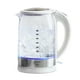 thumbnail image 1 of Hervidor eléctrico GreenLife de cristal de 1,7 L con caño filtrado, color blanco, 1 of 6