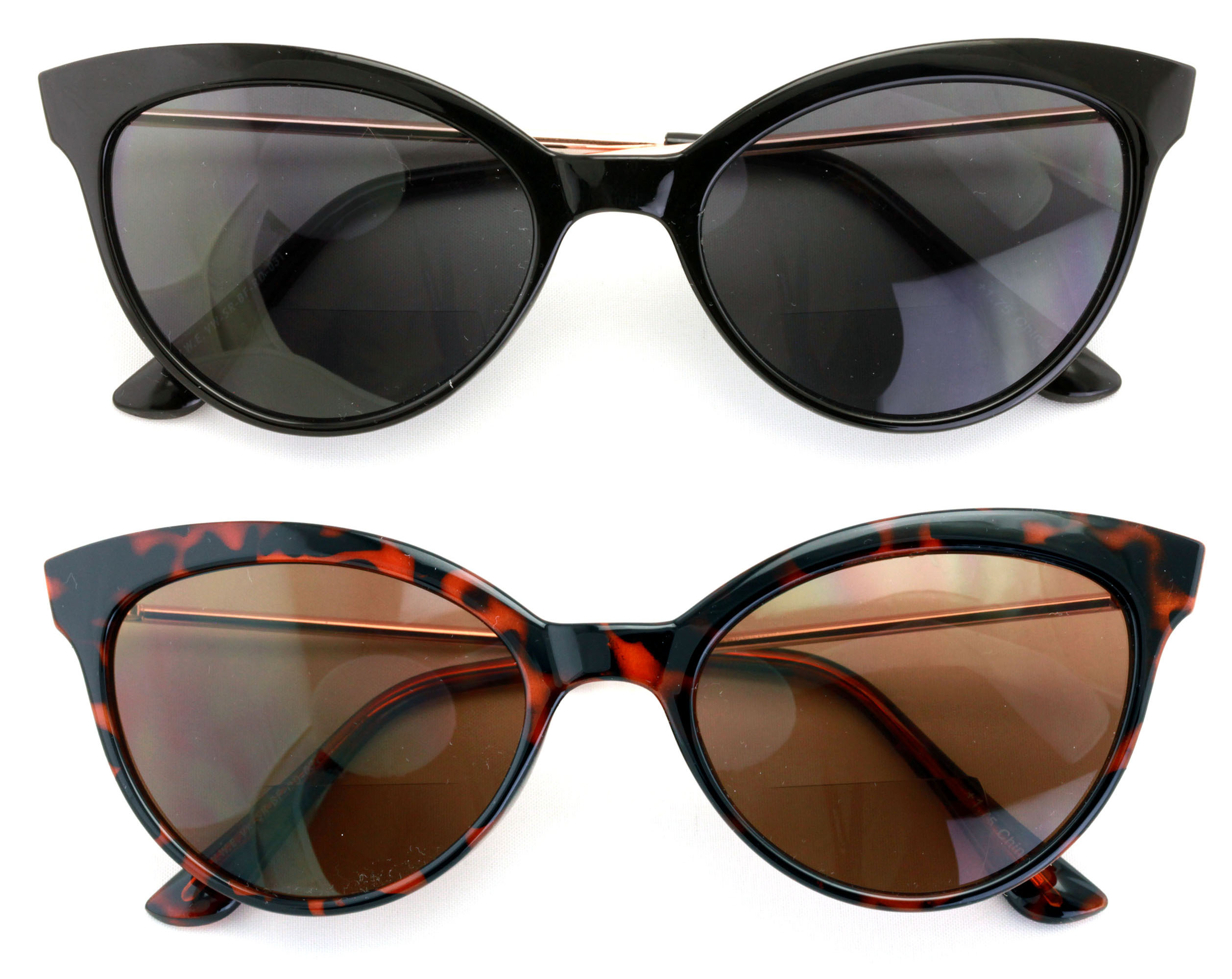 Brand new assorted 3 pair reading bifocal sunglasses deal. All 3 are 2.25 power. 3 Pair of Bifocal Reading Sunglasses for Men and Women  main image 4